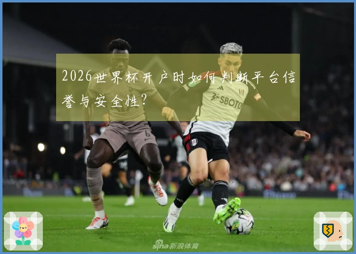 2026世界杯开户时如何判断平台信誉与安全性？