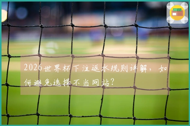 2026世界杯下注返水规则详解，如何避免选择不当网站？